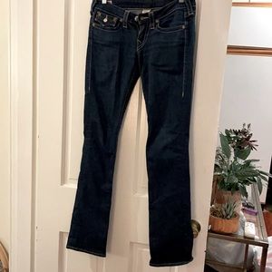 True Religion low rise flare jeans size 27